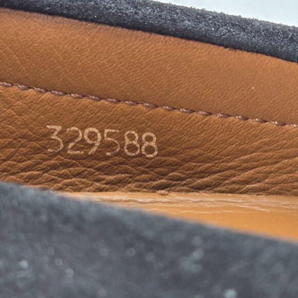 Aquatalia Italy Black Suede Weatherproof Driving Loafers Mens 11.5 Dress Shoes - Picture 9 of 13